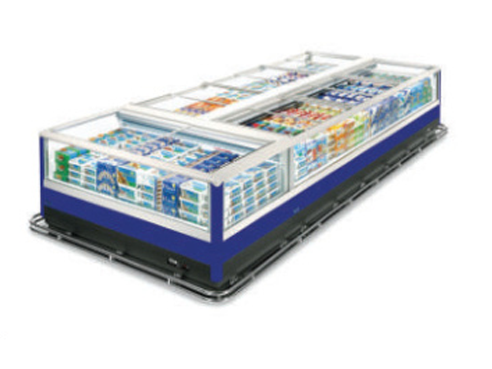 Glass Top Freezer
